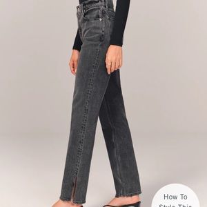 Abercrombie 90s Straight Leg Ultra Highrise